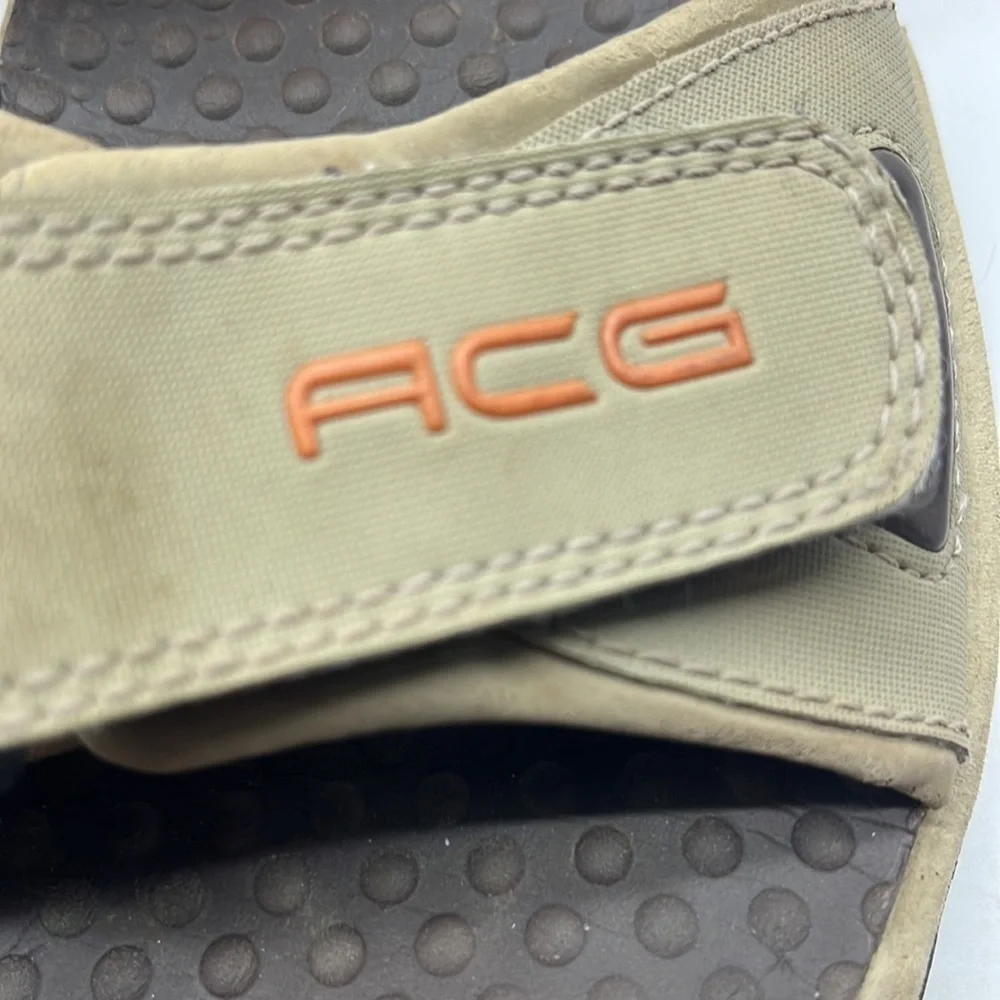 ACG Nike Tan brown Nylon Sport Sandals Sz 7. MCS0734F
